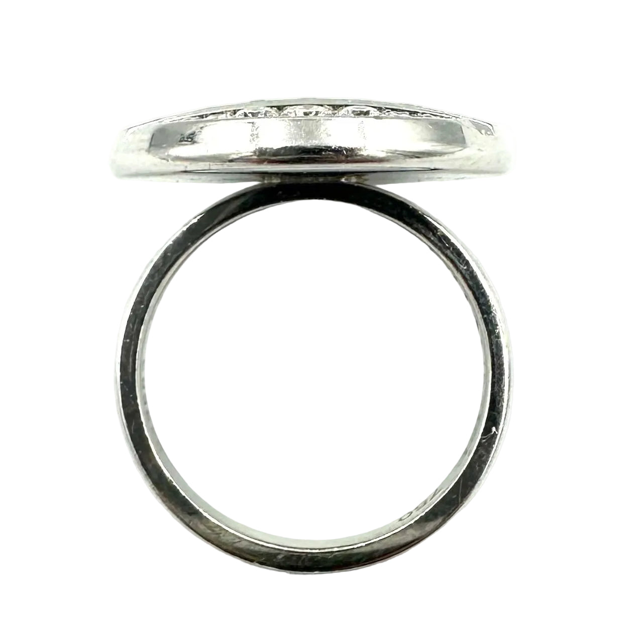 CHAUMET "Class One Croisière" Cocktail Ring in white gold and diamonds