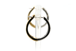 Boucles d'oreilles en or blanc, or jaune et diamants