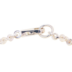 HERMÈS "Voltige" Silver Choker Necklace
