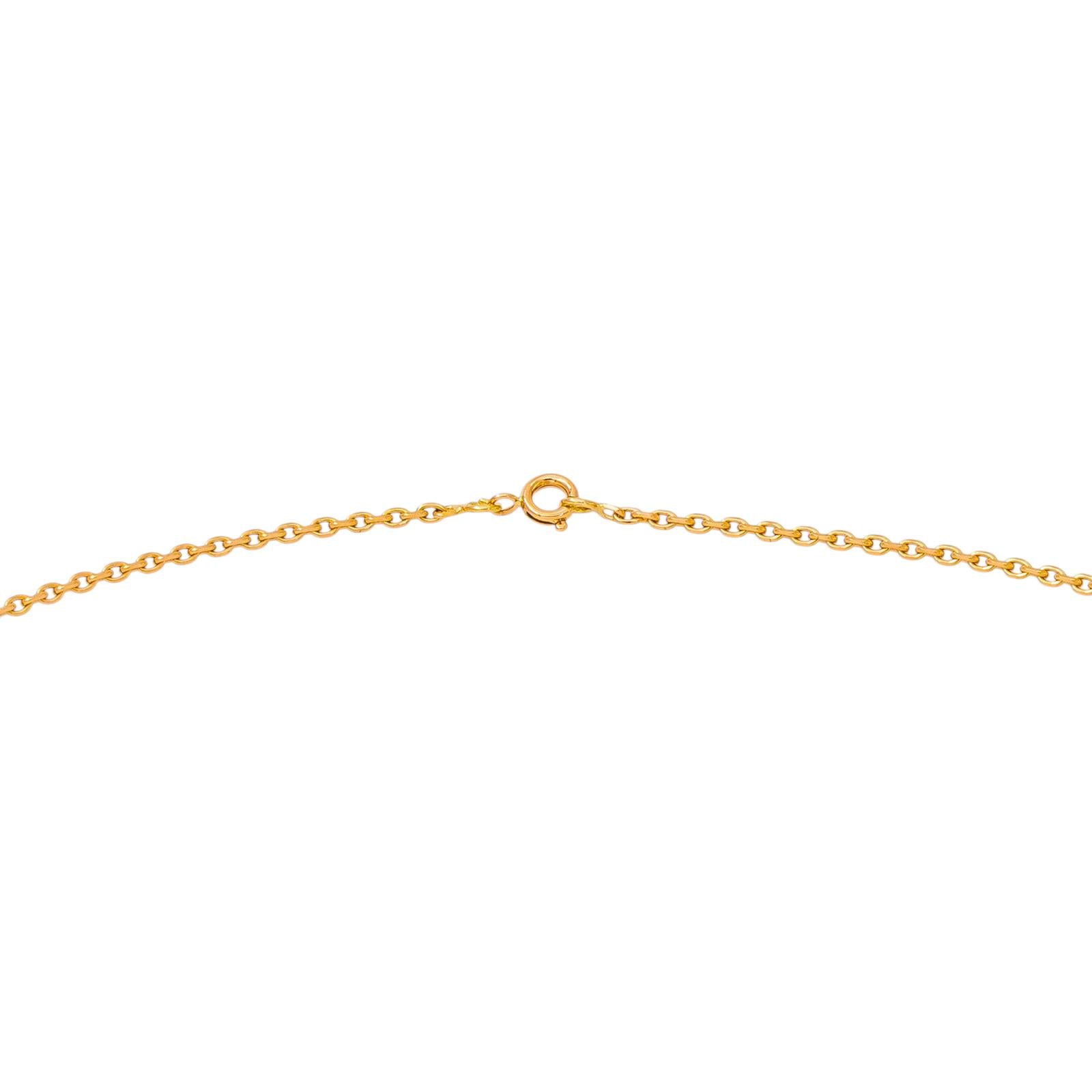 Yellow Gold Forçat Link Necklace