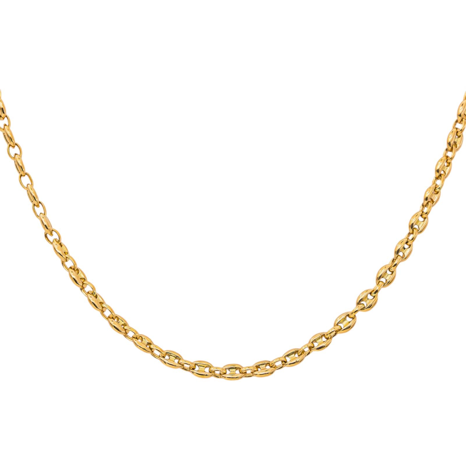 Collier Maille grain de café Or jaune