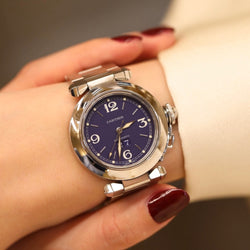 CARTIER "Pasha" Steel Watch