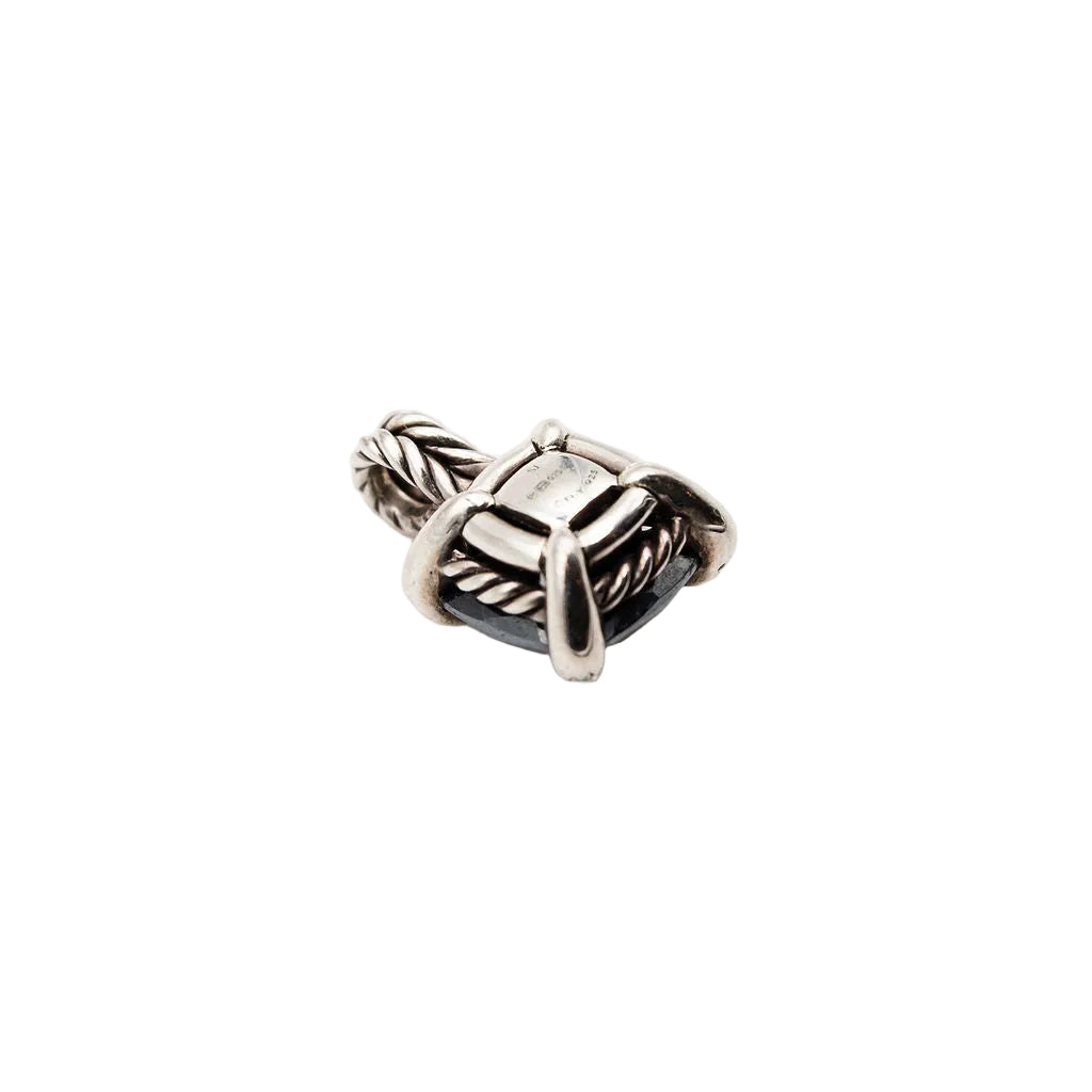 DAVID YURMAN pendant in silver, hematite, and diamond