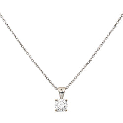 Collier Or blanc Diamant