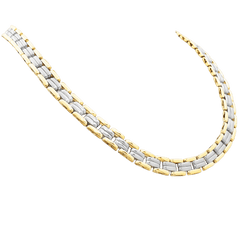 Necklace Mauboussin, Vintage, two-tone gold.