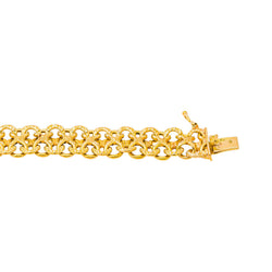 Soft-Link Yellow Gold Bracelet