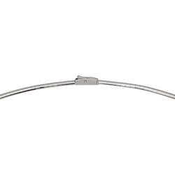 Necklace White gold Pink sapphire