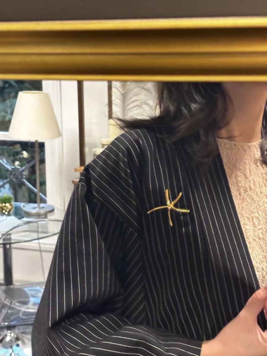 Elsa Peretti pour Tiffany & Co. Broche Etoile de mer en or 18K - Castafiore