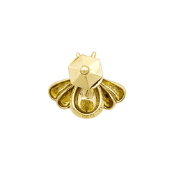 Épingle CARTIER en or jaune, émail et rubis - Castafiore
