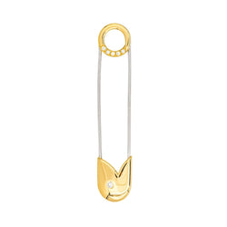Épingle en or jaune et diamant - Castafiore