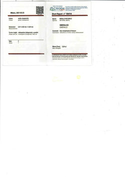 Estate Certified 3,33 Carat Natural Emerald Diamonds Gold Ring - Castafiore