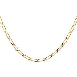 Yellow Gold Horse-Link Necklace