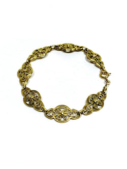 Art Nouveau / Art Deco Yellow Gold Bracelet