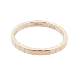 CHOPARD "Ice Cube" Wedding Band in Yellow gold