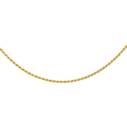 Yellow Gold Rope-Link Necklace