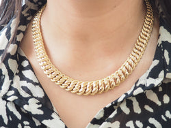 Collier Maille en or jaune