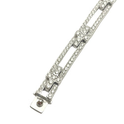 CHIMENTO Link Bracelet in White Gold and Diamonds