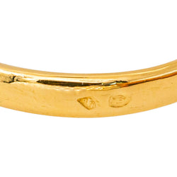Yellow Gold Solitaire Diamond Ring