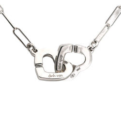 DINH VAN Necklace with Pendant in White Gold and Diamonds