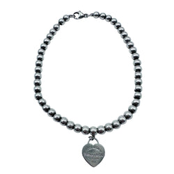 TIFFANY & CO. "Return to Tiffany" Silver Pearl Bracelet