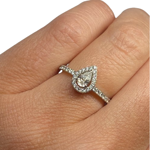 MESSIKA "Joy" Entourage Ring in white gold and diamonds