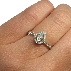 MESSIKA "Joy" Entourage Ring in white gold and diamonds