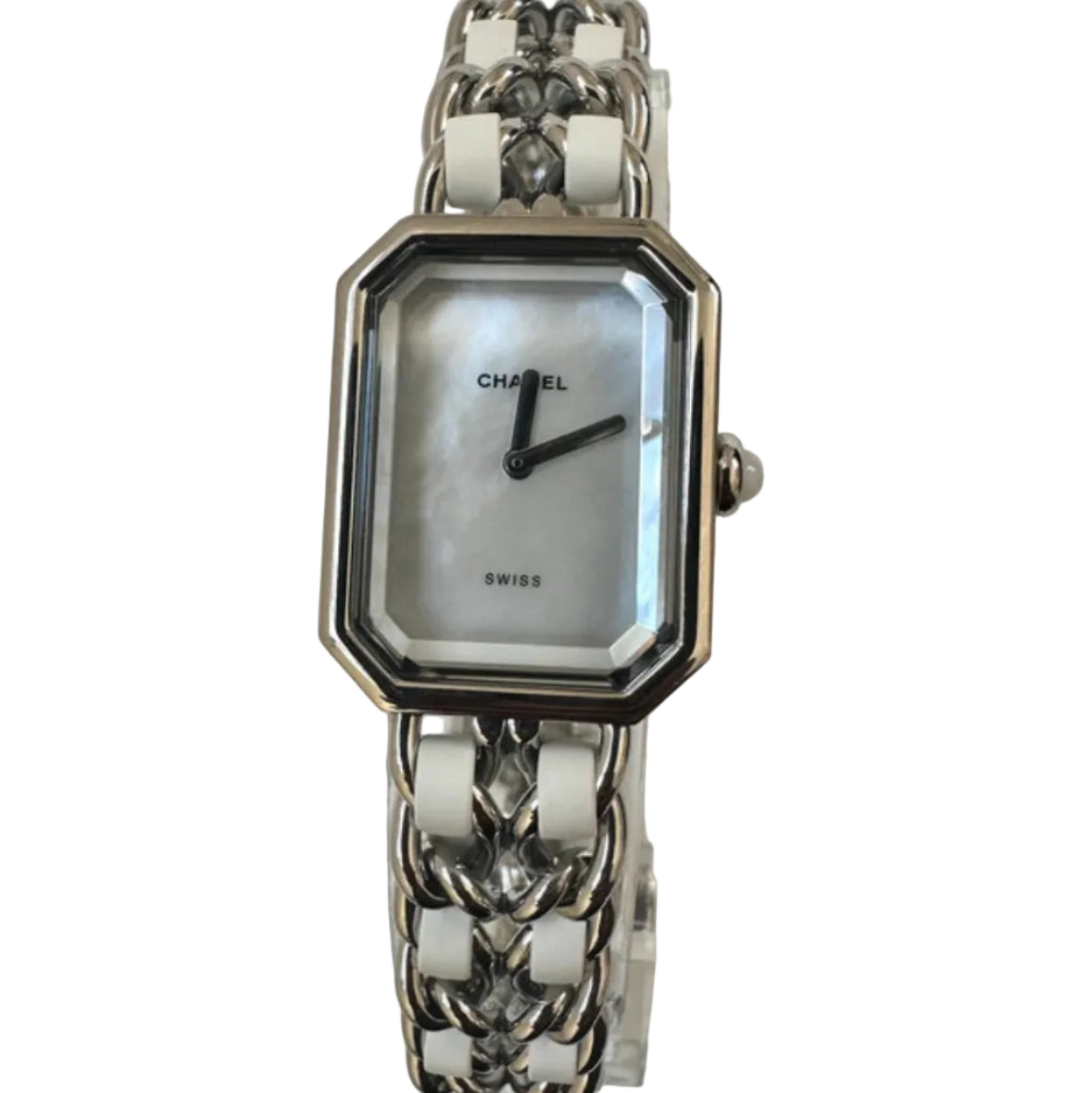 Watch Chanel Première in steel and leather XXL