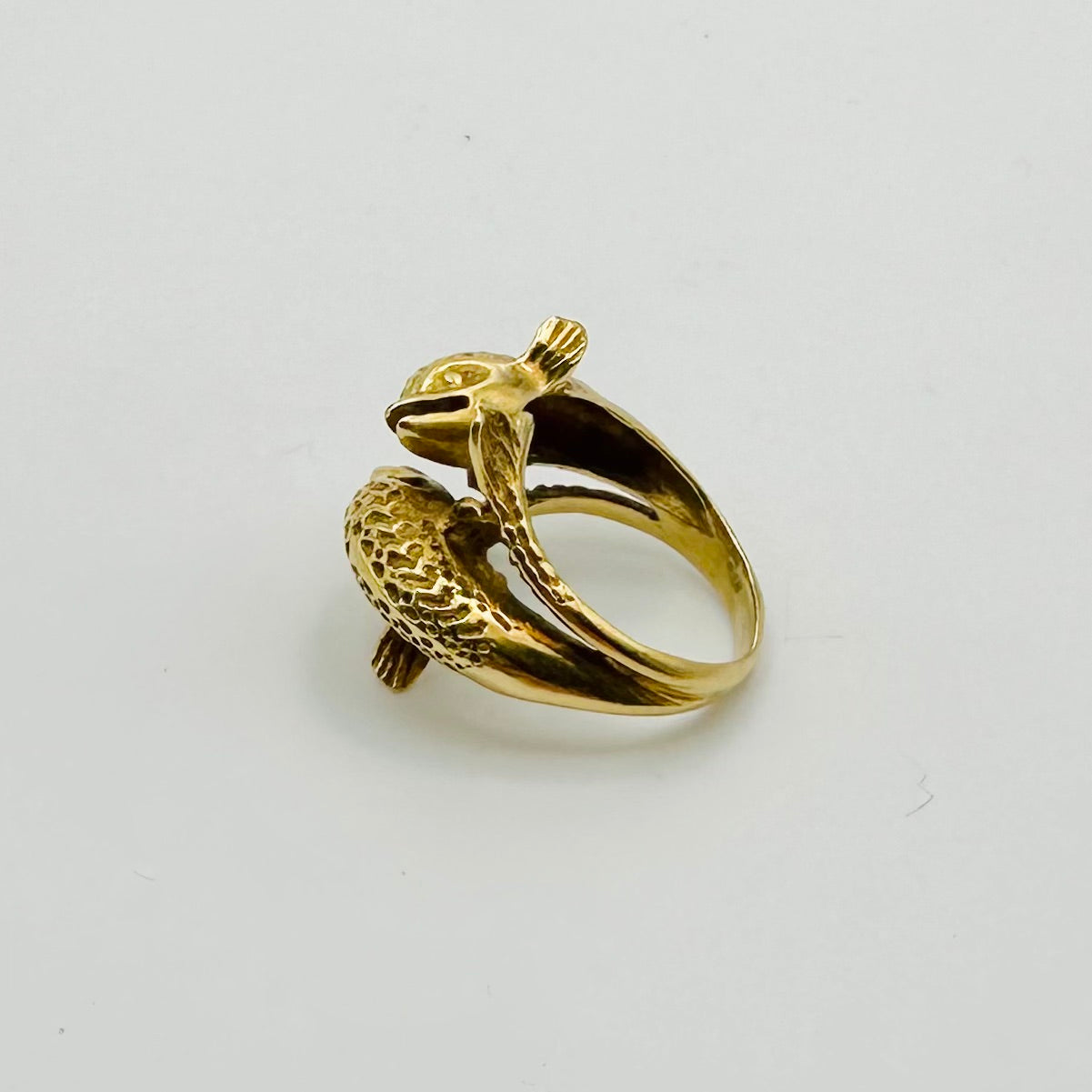 Toi et Moi Ring in Yellow gold