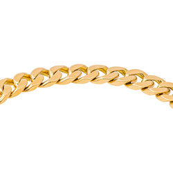 Bracelet Maille Gourmette Or jaune