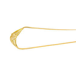 Collier Maille anglaise Or jaune Diamant