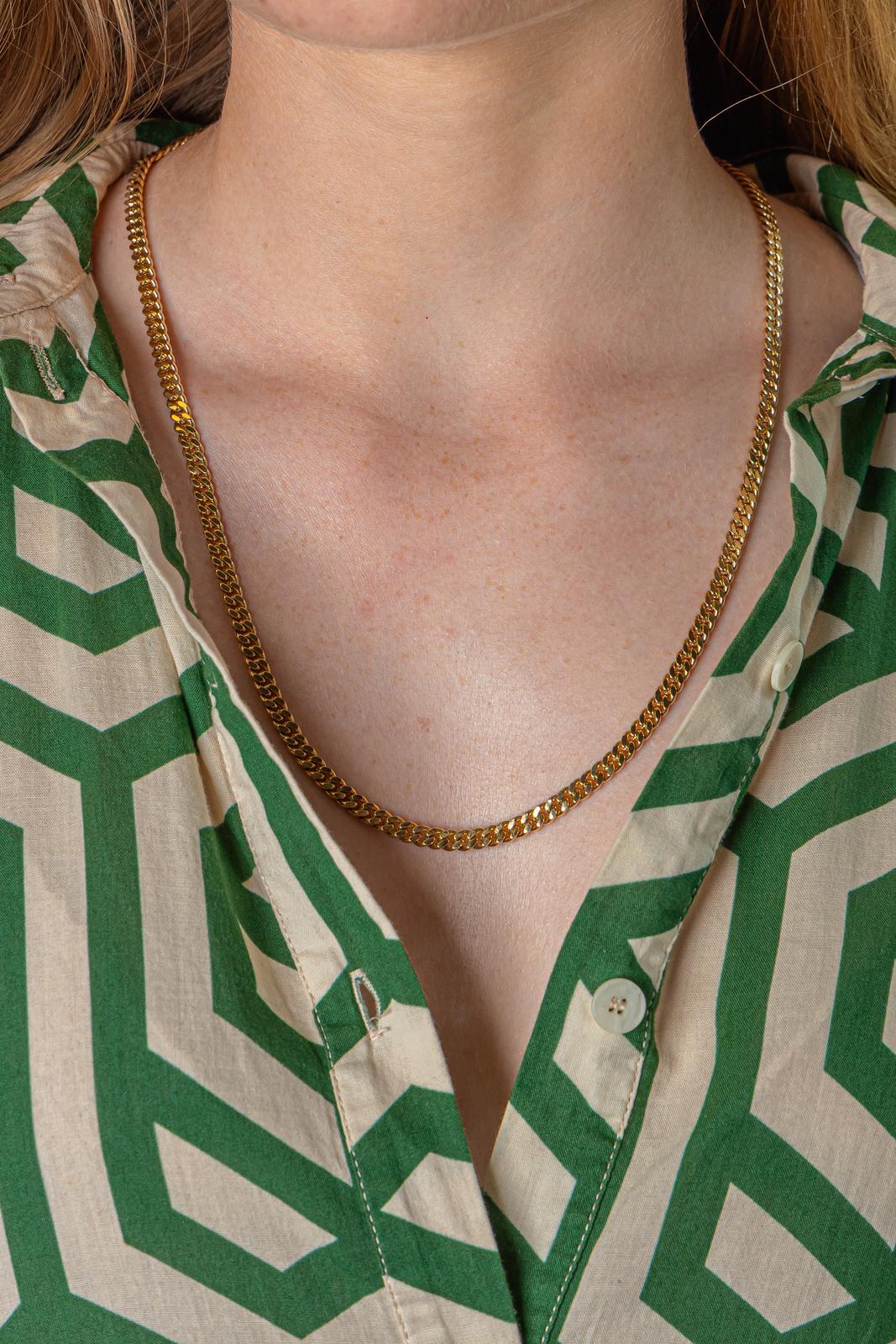 Collier Maille Gourmette Or jaune