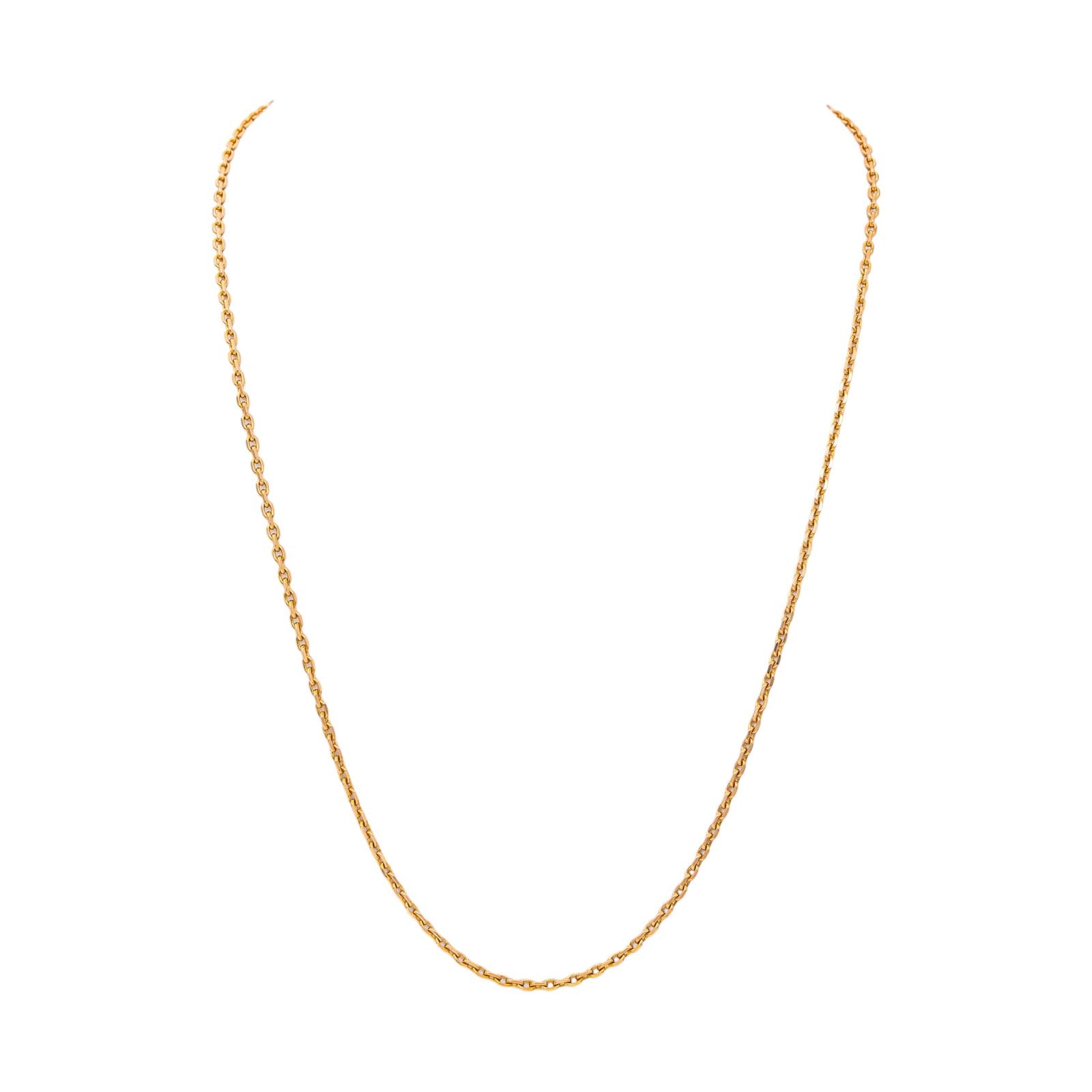 Collier Chaîne Forçat Or rose