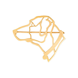 Chaumet Broche Chien Or jaune