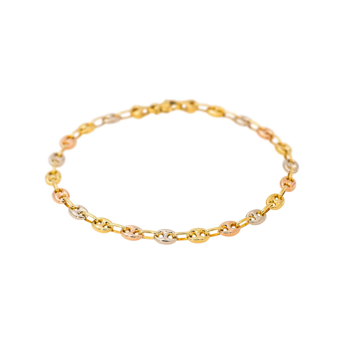 Bracelet Grain de café Or jaune