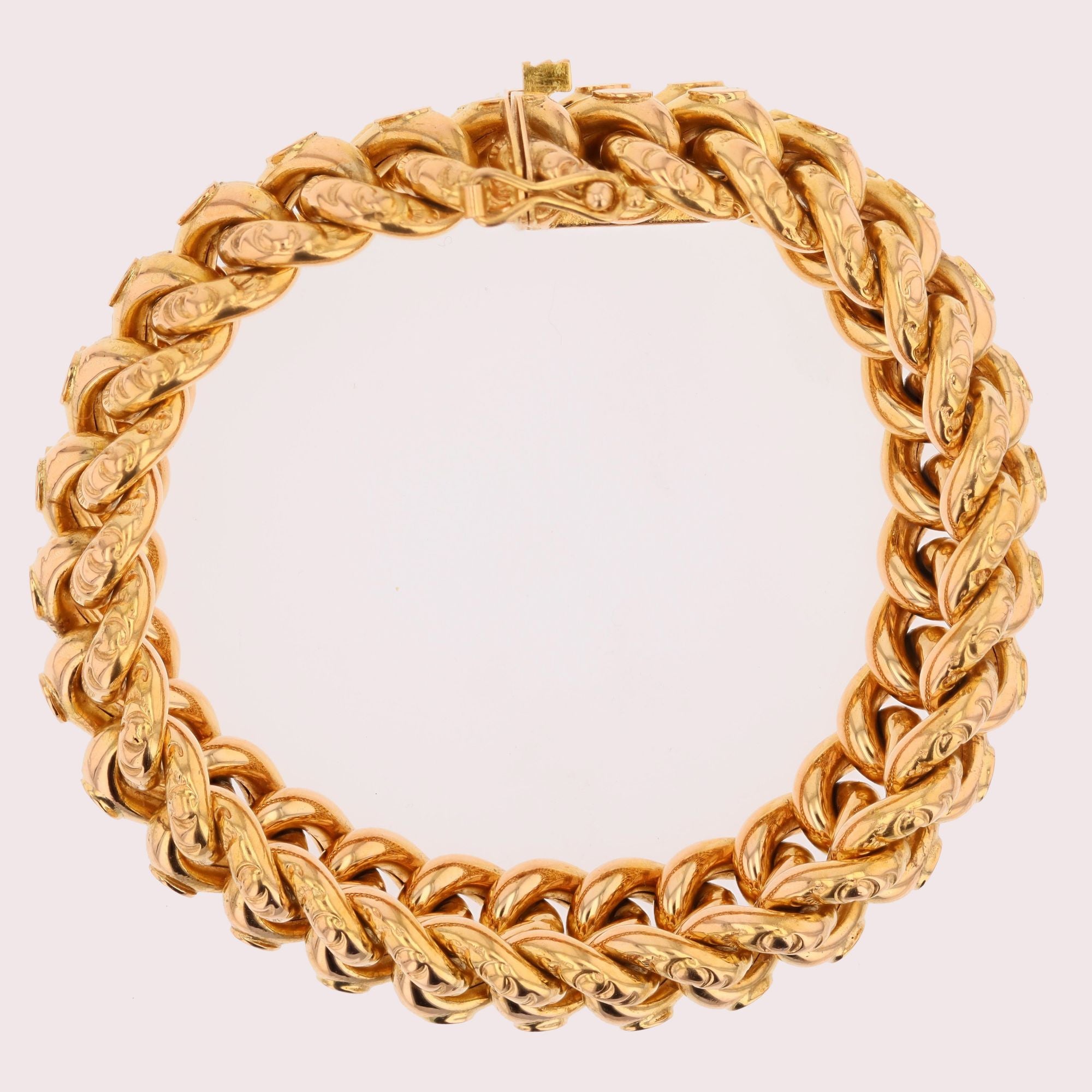 Rose Gold Link Bracelet