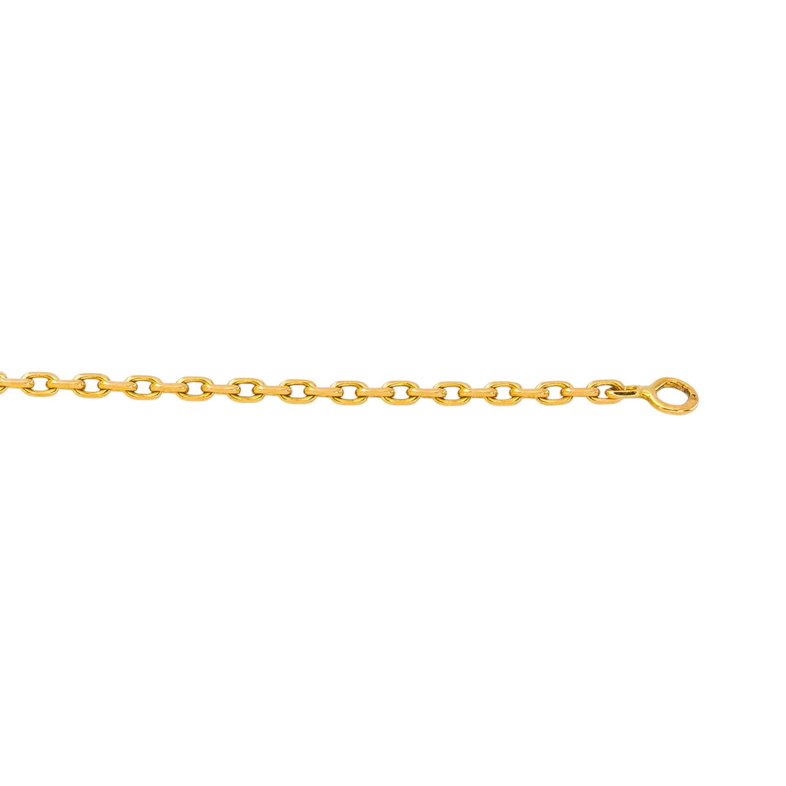 Yellow Gold Forçat Link Necklace