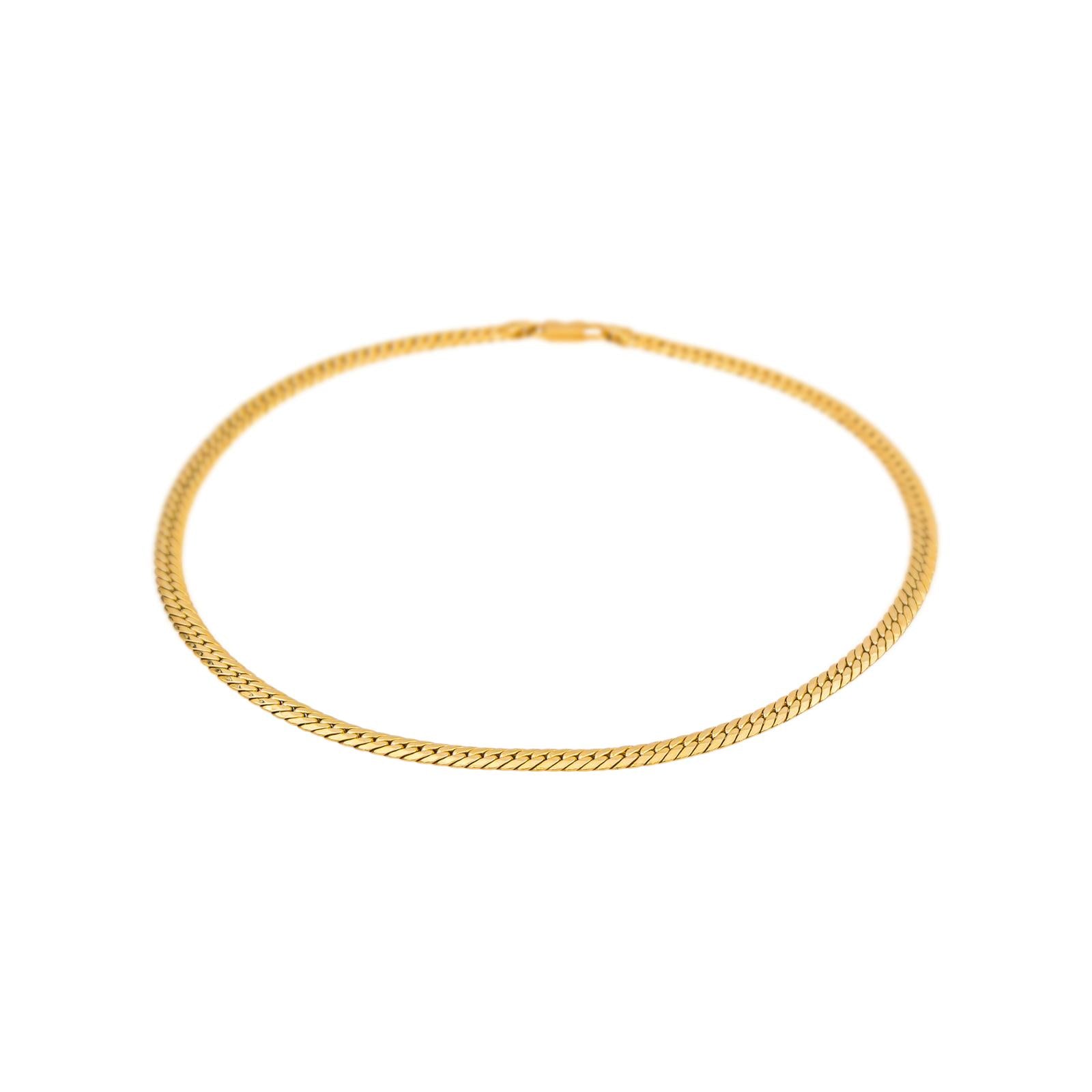 Link Necklace Yellow gold