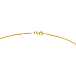Yellow Gold Serpentine Link Necklace