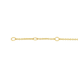 Yellow gold Diamond Necklace