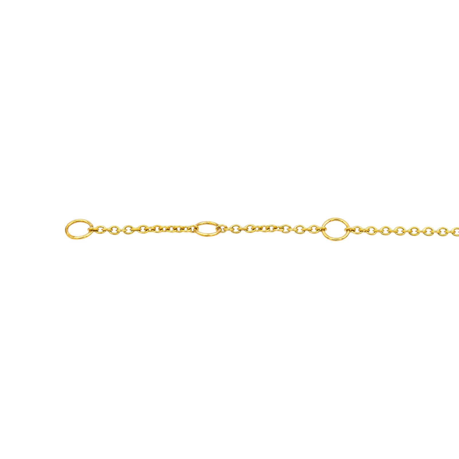 Yellow gold Diamond Necklace