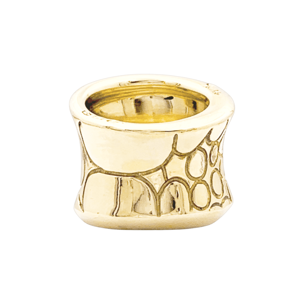 Bague Pomellato "Cocco" en or jaune.