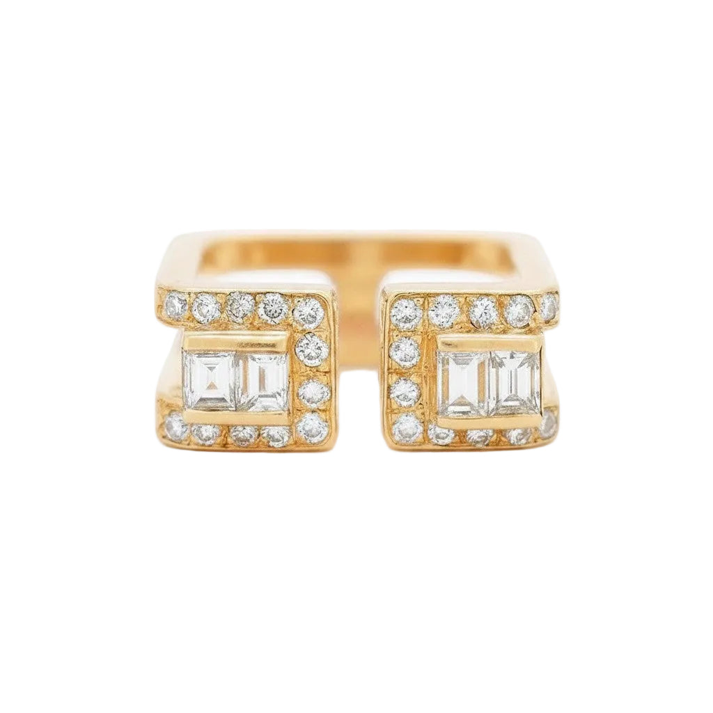 JEAN VENDÔME Ring in Yellow gold and Diamonds