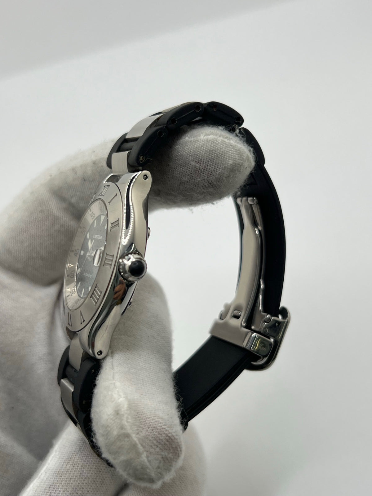 Watch CARTIER "21 Must de Cartier" in steel and rubber