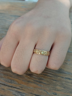 Art Nouveau Yellow Gold Ring