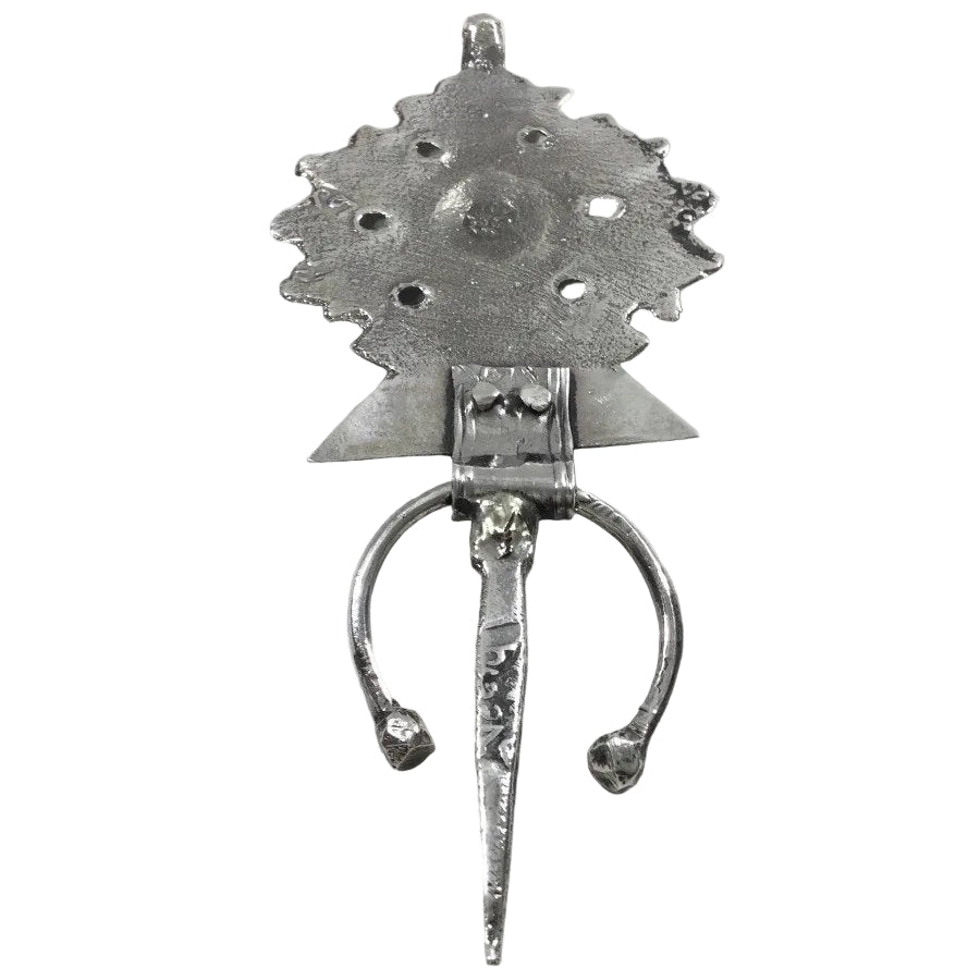 Berber Silver Fibula