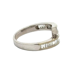 Toi & Moi Ring in White gold and Diamonds