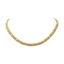 Yellow gold necklace