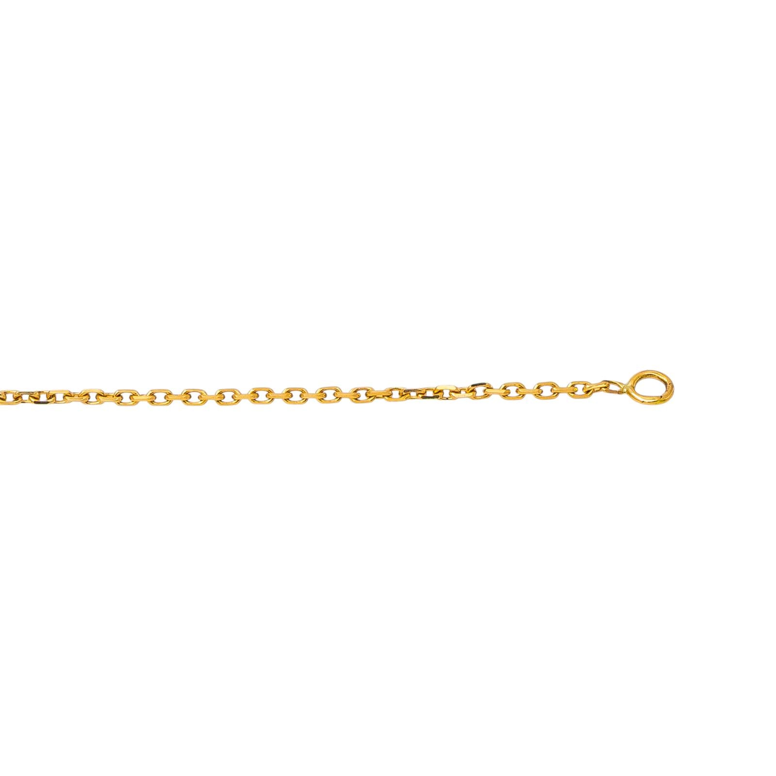 Yellow Gold Forçat Link Necklace