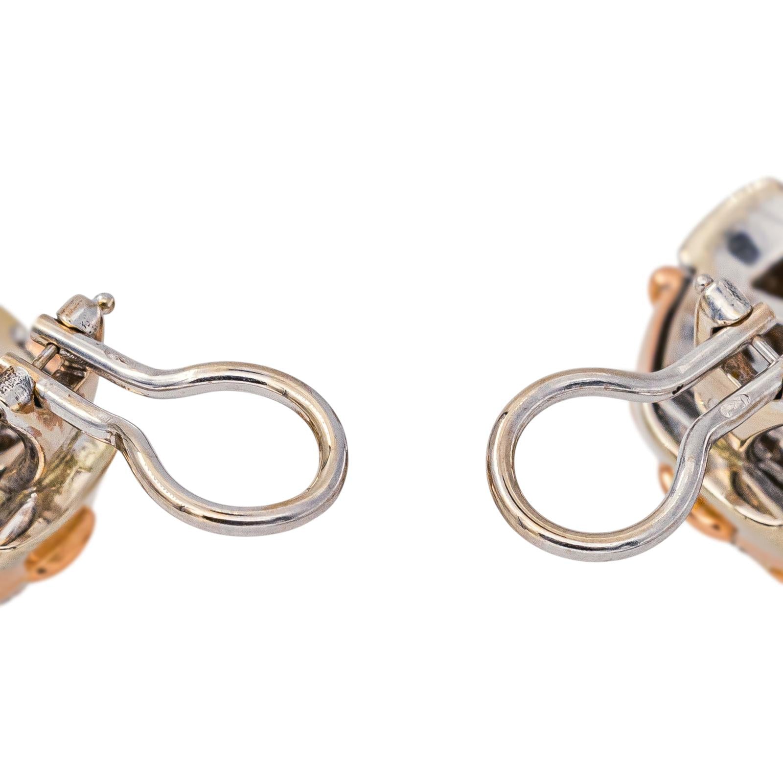 Rose gold Diamond Earrings