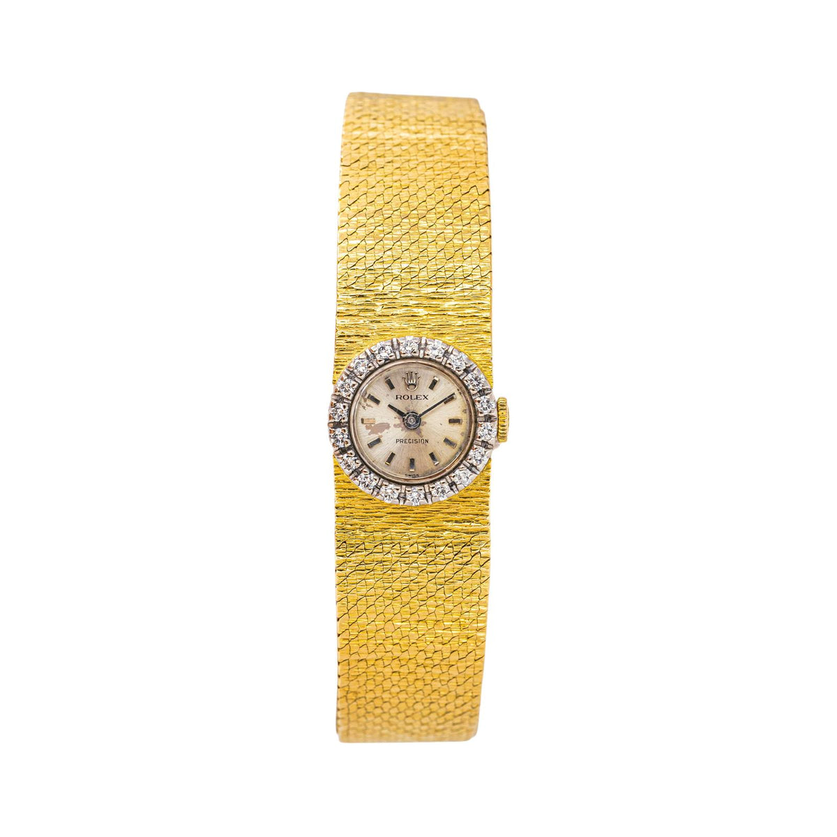 Rolex Watch White gold Diamond